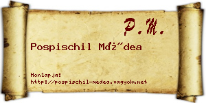 Pospischil Médea névjegykártya